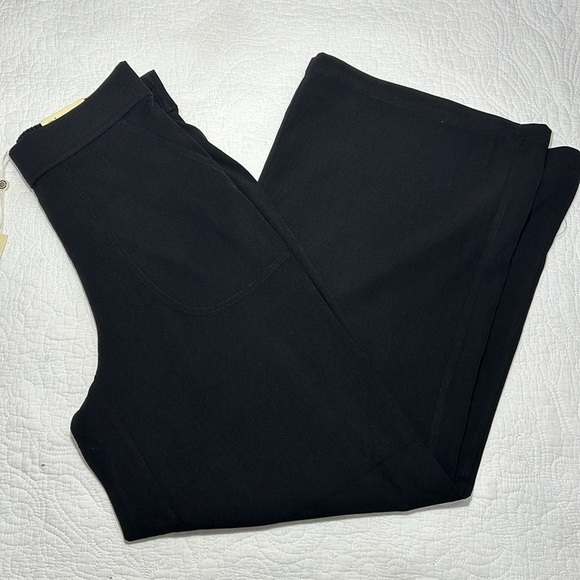 Max Studio London Wide Leg Trousers high rise elastic back full Size S - Picture 10 of 13